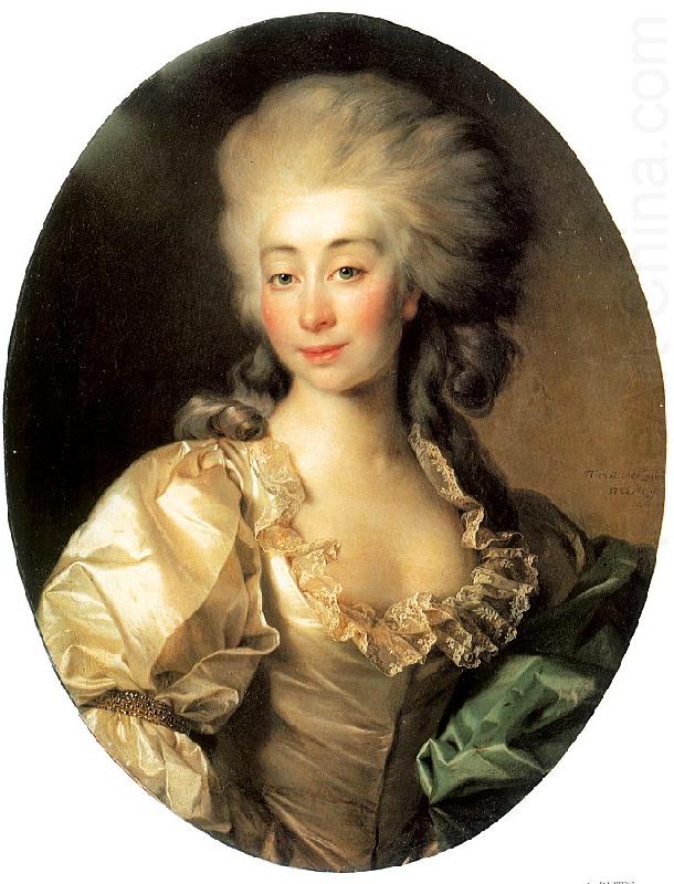Portrait of Duchess Ursula Mniszek, Levitsky, Dmitry